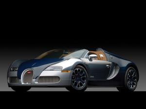 Bugatti Veyron 16.4 Grand Sport Roadster Bleu Nuit 2010 года